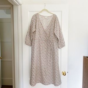 Cotton Garden Wrap Dress by Olli Ella